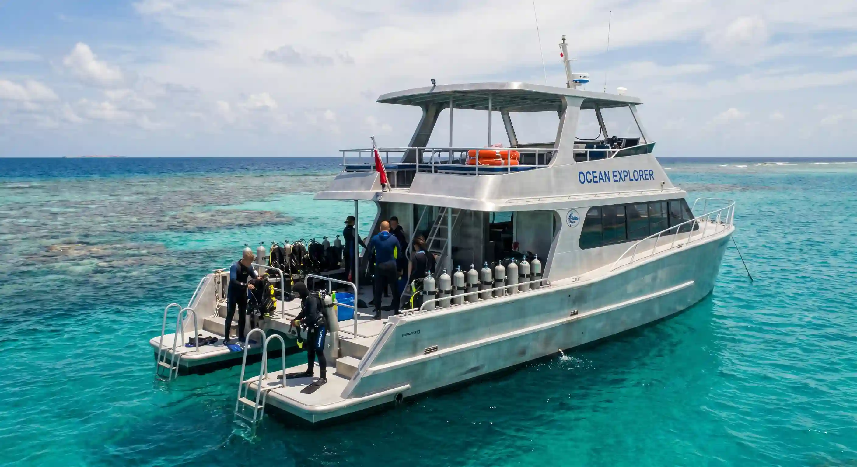 22m Dive Catamaran — Boat Construction Indonesia