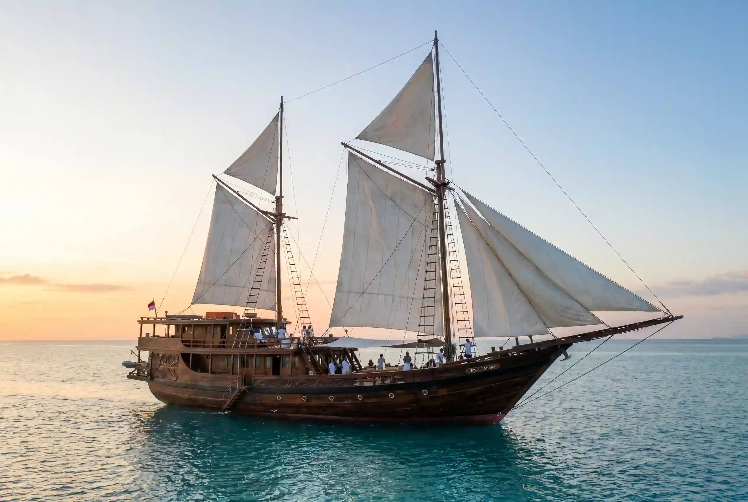 30m Traditional Phinisi — Boat Construction Indonesia