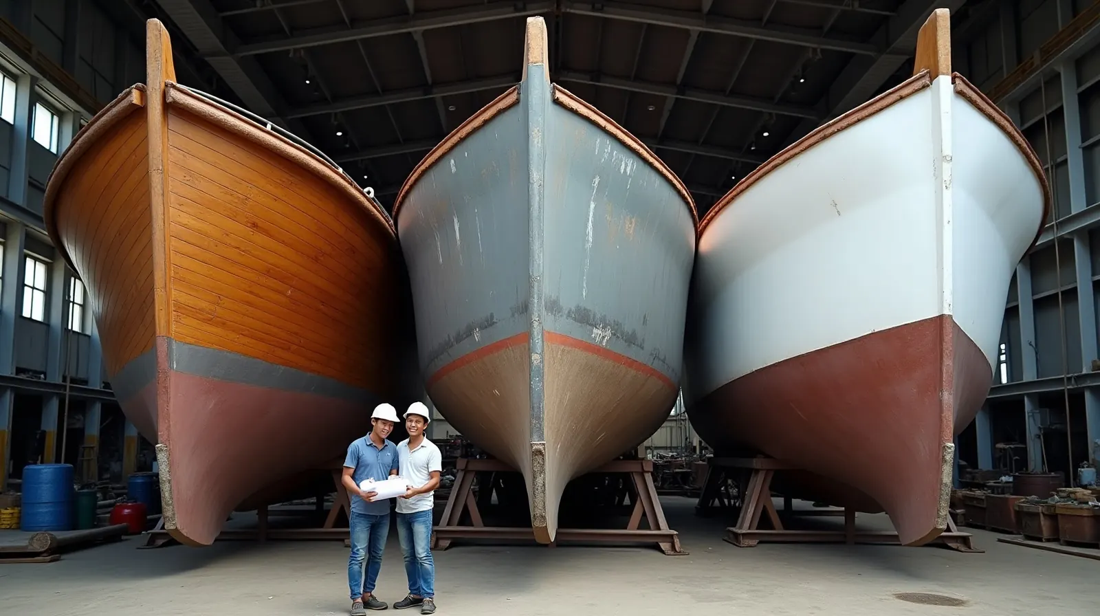 Wooden vs Fiberglass vs Steel Boat Indonesia — Boat Construction Indonesia